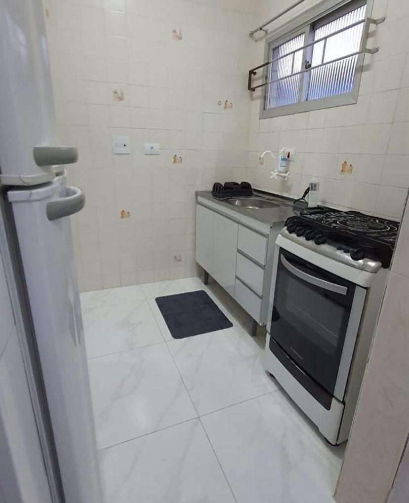 113 Canto Do Forte - 1Dorm - 200 M Da Praia E 20M Dos Bares E Restaurantes - Estacionamento Gratuito E Wi Fi , Tv A Cabo Praia Grande  Buitenkant foto